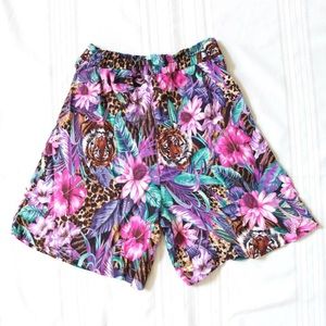 Floral Print Women's Shorts